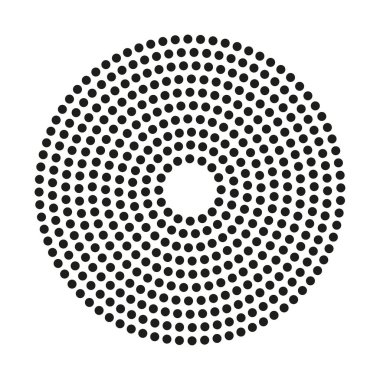 Abstract black cover design on halftone. Design element. Vector illustration. stock image. EPS 10.