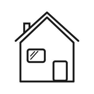 house vector icon. Business concept. Small house. Vector illustration. Stock image. EPS 10.