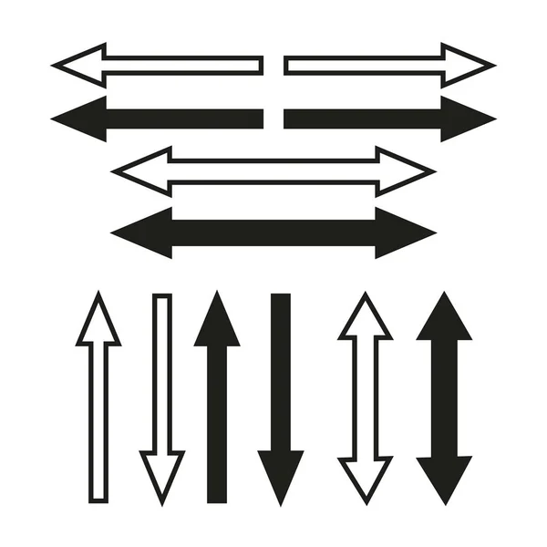 真っ直ぐな矢 ベクトルイラスト ストック画像 Eps — ストックベクタ