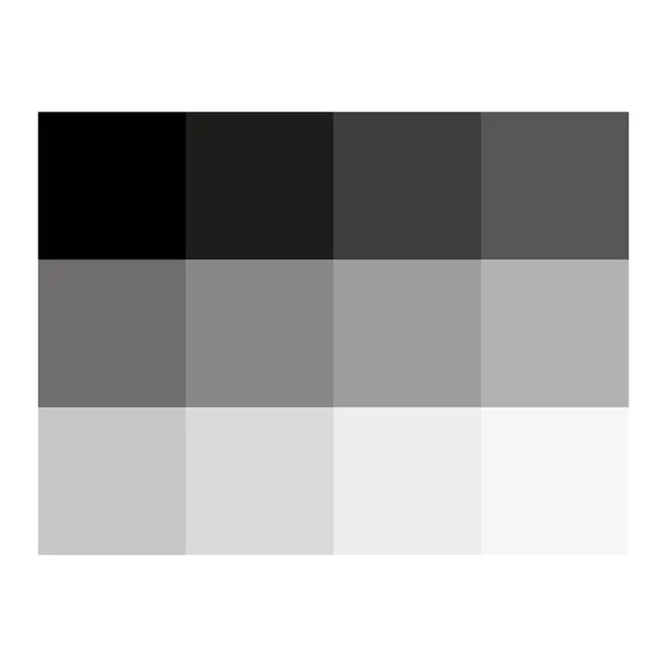 Flat Gray Squares Palette Space Pattern Vector Illustration Stock Image — Stock Vector