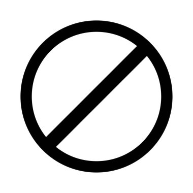 Siyah simge park etmek yasaktır. Mark yasaklandı. Girilmez simge. Vektör çizimi. Hisse senedi. EPS 10.