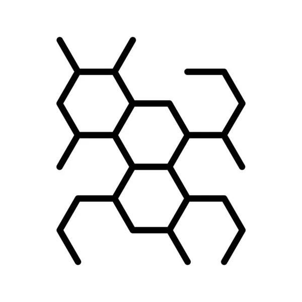 Honeycomb Ikonen Söt Mat Vektorillustration Lagerbild Eps — Stock vektor