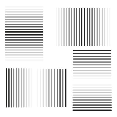 Siyah çizgi eski moda. Parlak, pürüzsüz desen. çizgi gradyanı yarım ton. Gradyan siyah. Vektör çizimi. Hisse senedi. EPS 10.