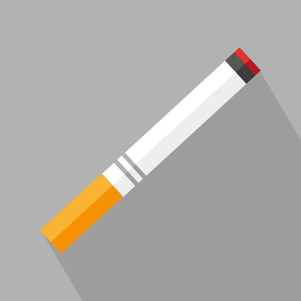 Cigarette Grand Design Pour Tous Les Usages Produits Tabac Illustration — Image vectorielle