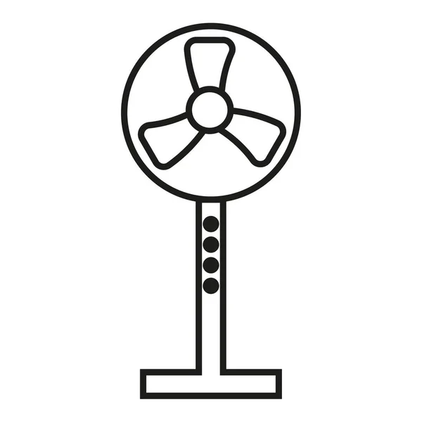 Fan Icon Simple Flat Symbol Vector Illustration Stock Image Eps — Stock Vector