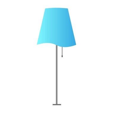 Yer lambası. Zarif dekoratif tasarım. Vektör çizimi. Hisse senedi. EPS 10.