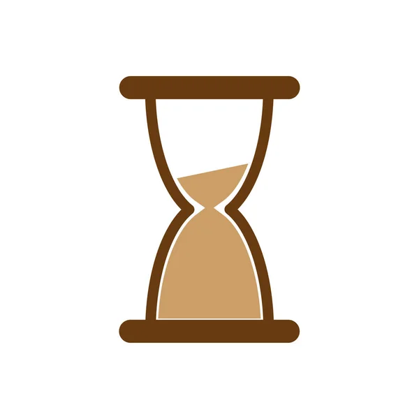 Пісочний Годинник Прозорому Фоні Концепція Дедлайну Старий Годинник Пісочний Годинник — стоковий вектор