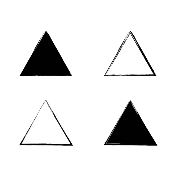 Βούρτσα Τρίγωνα Τετράγωνο Διάταξης Εικονογράφηση Διανύσματος Στοκ Εικόνα Eps — Διανυσματικό Αρχείο