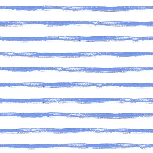 Adorno Rayas Azules Fondo Pantalla Con Pinceladas Abstractas Arte Horizontal —  Fotos de Stock