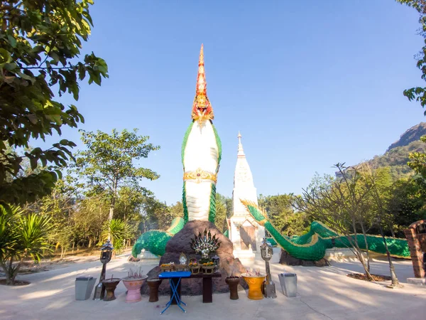 Landschap Heilige Naga Bij Naga Cave Thailand — Stockfoto