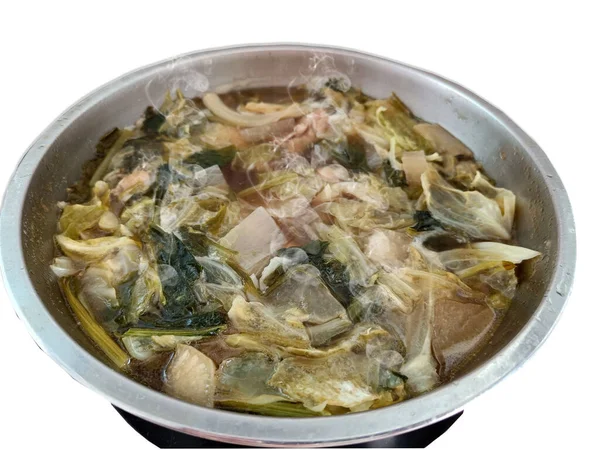 Chinese Vegetable Stew Thai Call Jub Chai — Stock Photo, Image