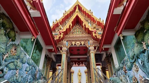 Ταϊλάνδη Wat Bua Khwan Είναι Ένα Από Πιο Διάσημα Ναό — Φωτογραφία Αρχείου