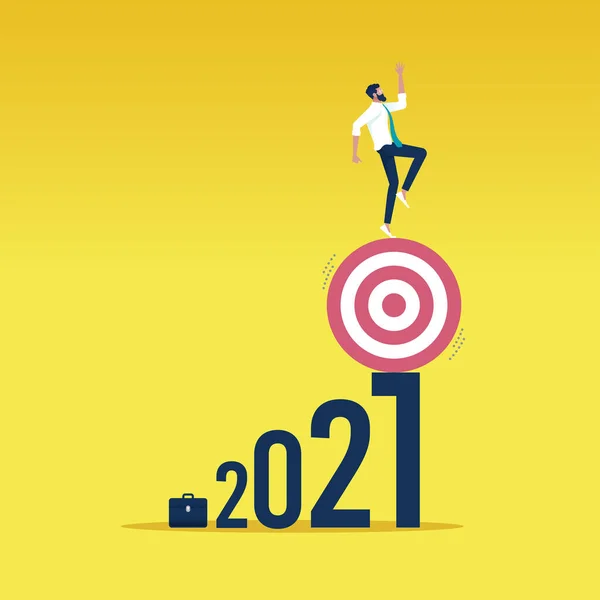 2021 Sayılı Sayı Risk Yönetimi Konsepti Nde Adamı Dengesi Hedefi — Stok Vektör
