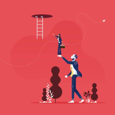 Yapay Zeka robotu ya da Teknolojisi iş-destek insan çalışma kavramına yardım ediyor