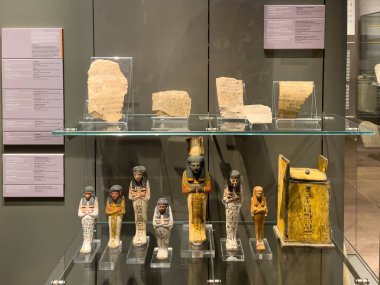 Torino 'daki Mısır müzesinin içi