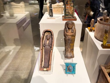 Torino 'daki Mısır müzesinin içi