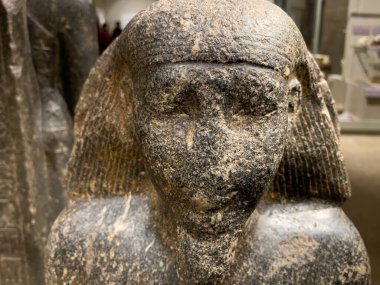 Torino 'daki Mısır müzesinin içi