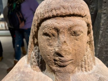 Torino 'daki Mısır müzesinin içi