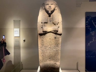 Torino 'daki Mısır müzesinin içi