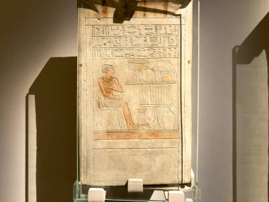 Torino 'daki Mısır müzesinin içi