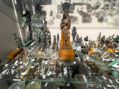 Torino 'daki Mısır müzesinin içi