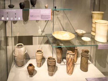 Torino 'daki Mısır müzesinin içi