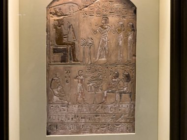 Torino 'daki Mısır müzesinin içi