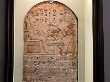 Torino 'daki Mısır müzesinin içi