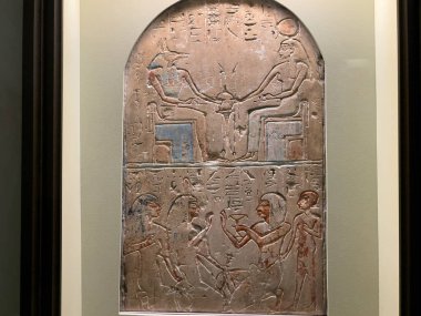 Torino 'daki Mısır müzesinin içi