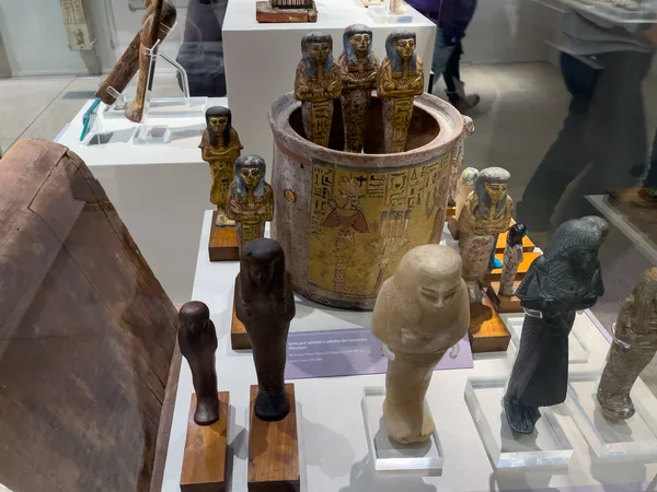 Interior Museu Egípcio Torino — Fotografia de Stock