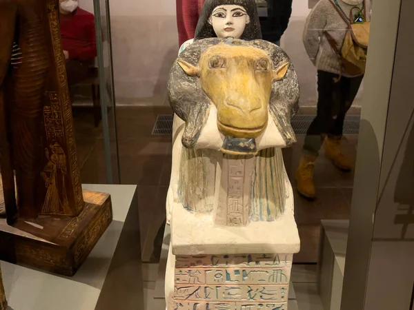 Interieur Van Het Egyptisch Museum Torino — Stockfoto