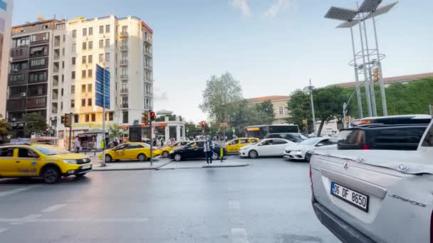 Coches Conducción Estambul — Vídeos de Stock