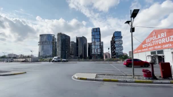 Türkische Skyline Istanbul — Stockvideo