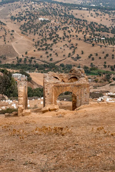 Túmulos Merinid Velha Medina Fez — Fotografia de Stock