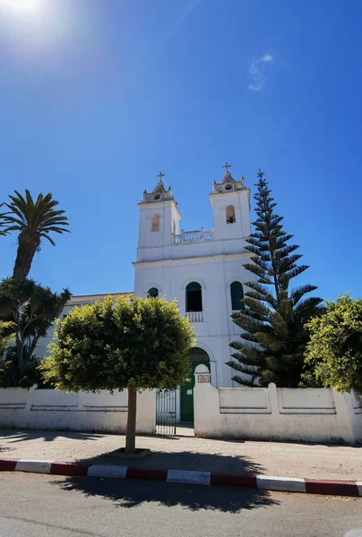 Igreja San Bartolome Asilah — Fotografia de Stock