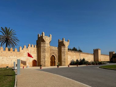 Rabat, Fas 'ta Qasbah Bab Chellah.