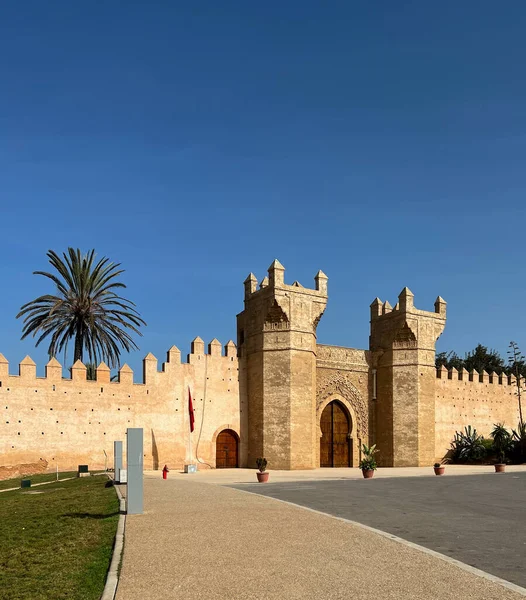 Qasbah Bab Chellah Rabat Marrocos — Fotografia de Stock