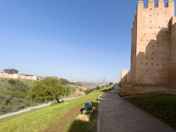 Mohammed Turm Bau Rabat — Stockfoto