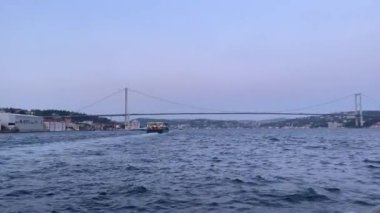 İstanbul Boğazı 'nda ticari feribot gezisi