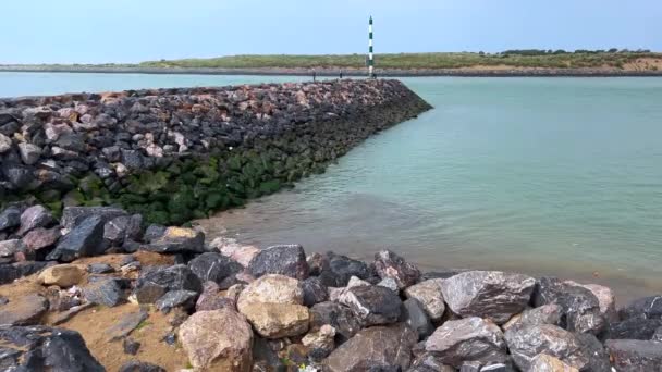 Риболовля Порту Махді — стокове відео
