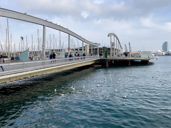 Puerto Rambla Mar Barcelona —  Fotos de Stock