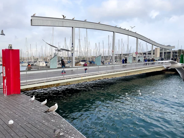 Porto Rambla Mar Barcellona — Foto Stock