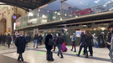 Bruxelles 'deki ana tren istasyonu.