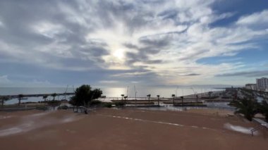 Akdeniz 'de gündoğumu yansımasının mevsimi