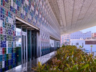 Casa voyageurs tren istasyonunun modern işareti.