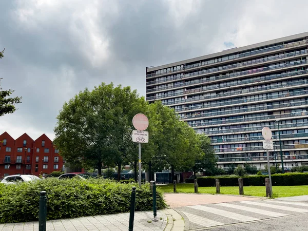 Exterior Building Green Garden Outdoors Bruxelles — Stock Photo, Image