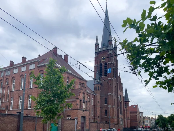 Exterior Church Bruxelles — Stock Photo, Image