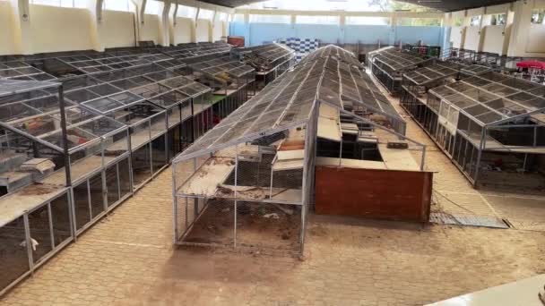 Empty Market Stall Morocco — Vídeo de stock