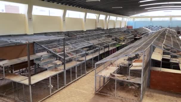 Empty Market Stall Morocco — Vídeo de stock