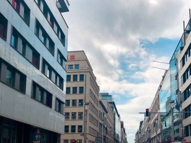 Bruxelles 'de kırmızı trafik ışığı